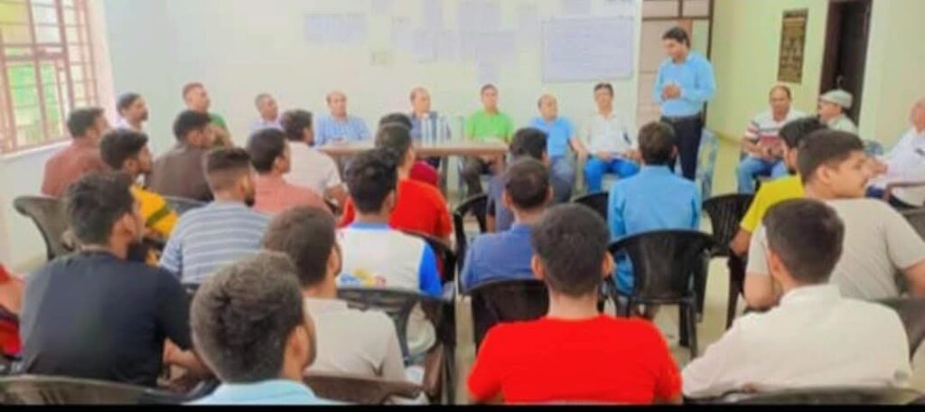 Career Counselling at Jhalana Doongari, Khatik Samaj Hostel