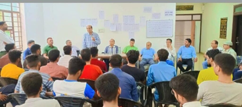 Career Counselling at Jhalana Doongari, Khatik Samaj Hostel